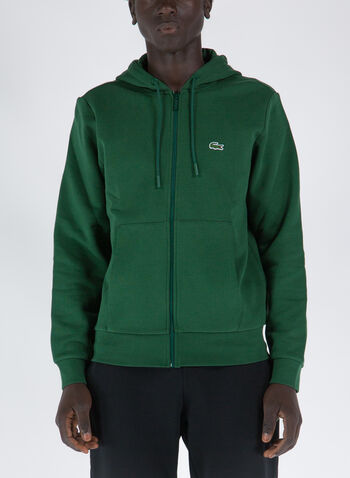 FELPA IN COTONE BIOLOGICO CON CAPPUCCIO, , small