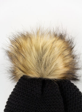 CAPPELLO PONPON PELO, BLACK, small