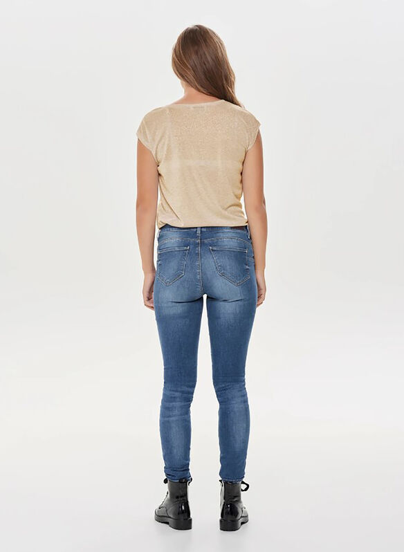 T-SHIRT LUREX, GOLD COLOUR, medium