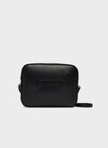 BORSA ESSENTIAL A TRACOLLA CON LOGO, BDS BLK, thumb
