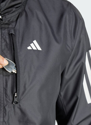 GIACCA WINDBREAKER OWN THE RUN, BLK, small