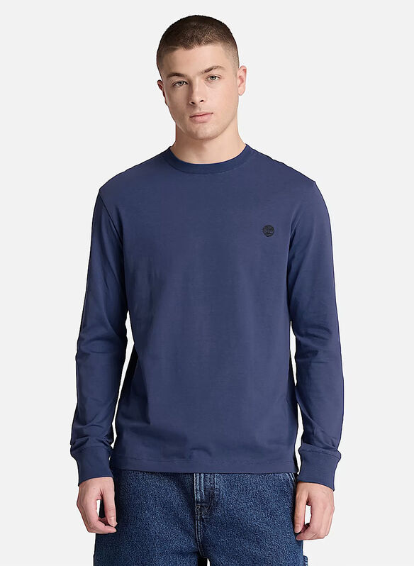 T-SHIRT MICRO LOGO, - DENIM, medium