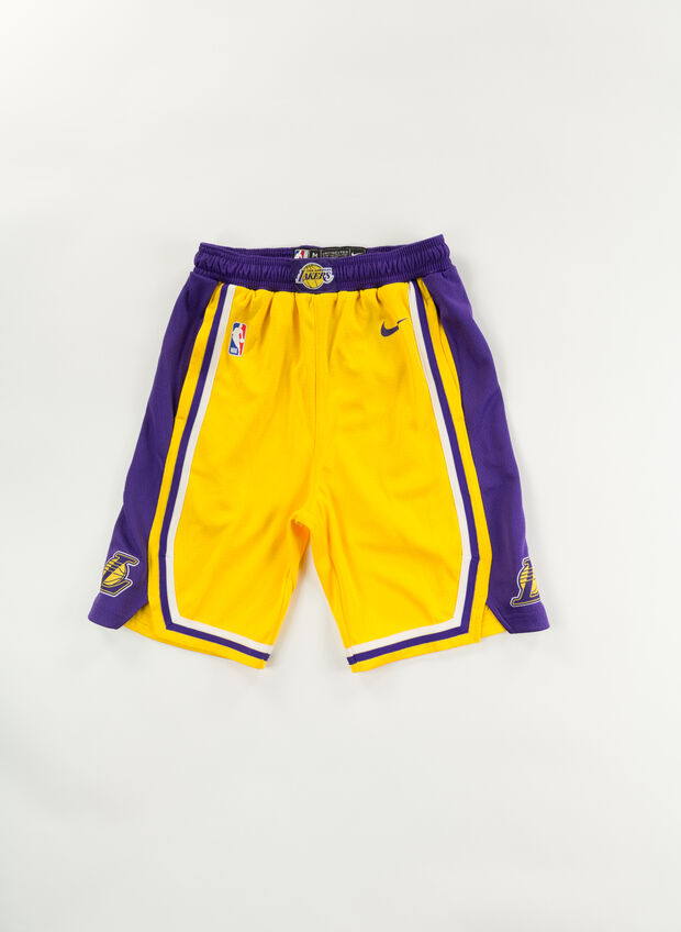 BERMUDA LOS ANGELES LAKERS ICON EDITION NBA RAGAZZO, AMARILLO, large