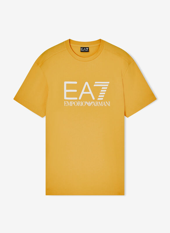 T-SHIRT CORE IDENTITY IN JERSEY DI COTONE, U2102 OLD GOLD, medium