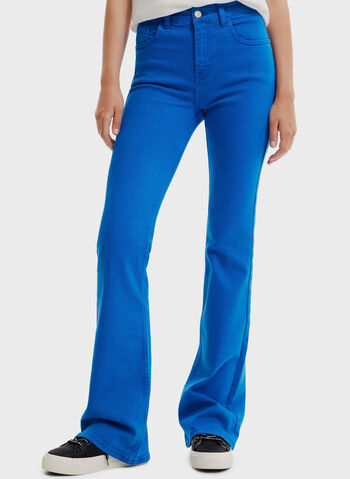 JEANS A ZAMPA D'ELEFANTE, 5020 AZZURRO, small