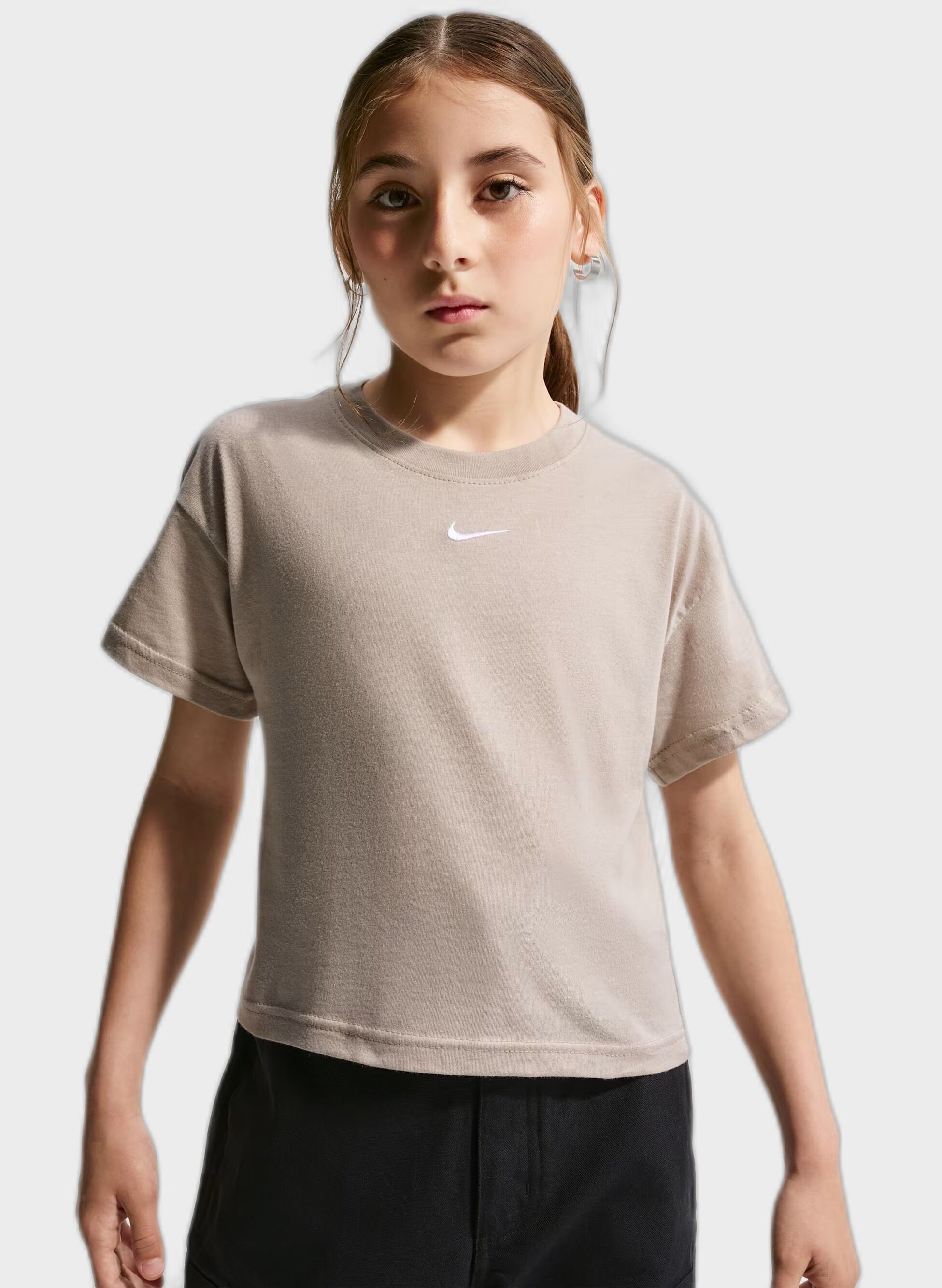 T-Shirt Ess Micro Logo Ragazza