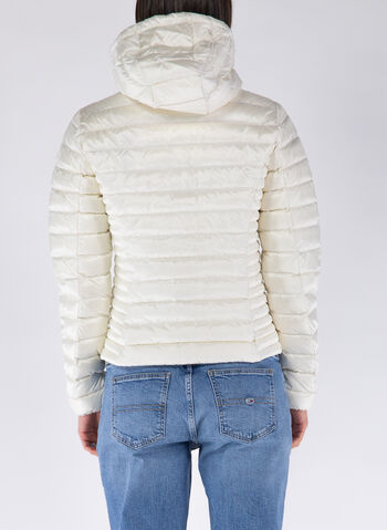 PIUMINO AGHATA CON CAPPUCCIO, 1238XP SNOW WHT, small