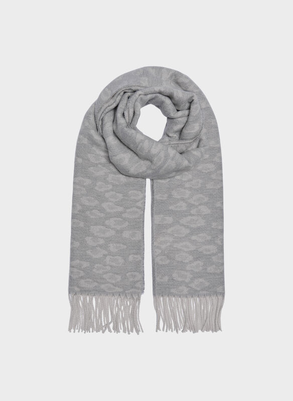 SCIARPA CLARISA, ECRU, medium