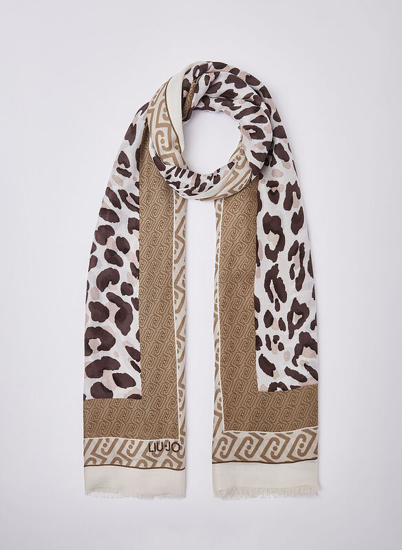 STOLA ANIMAL, 00005 NATURALE, medium