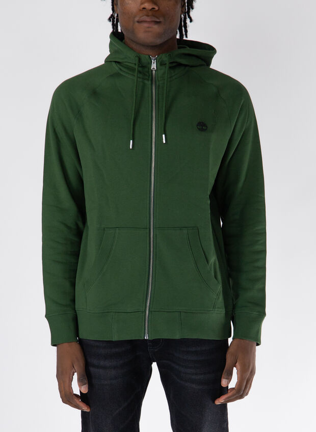 FELPA FULL ZIP MICRO LOGO, EIN FOREST, large