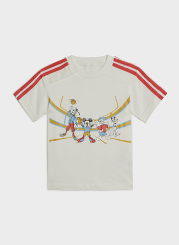 T-SHIRT ADIDAS X DISNEY MICKEY MOUSE BIMBO, WHT, small