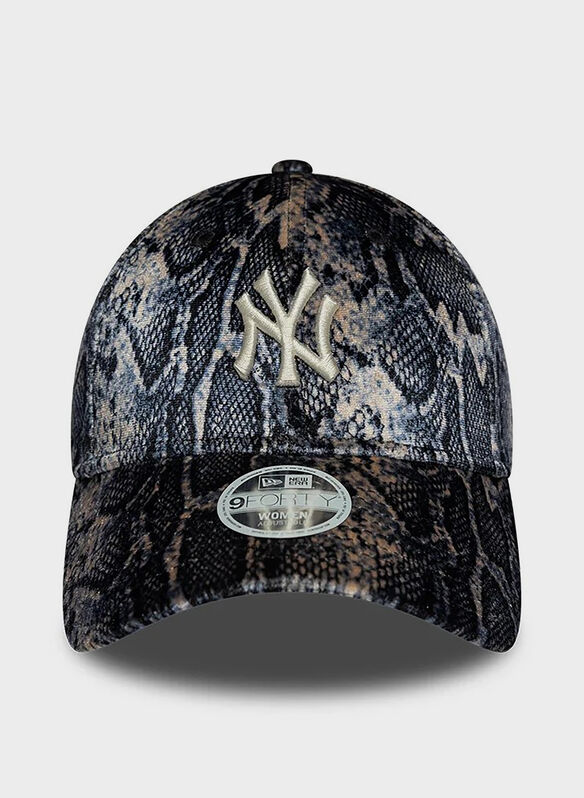 CAPPELLO NYY OCELOT PRINT 9FORTY, - BLK, medium
