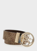 CINTURA REVERSE NOLANA LOGO, LTL LATTE LOGO, thumb