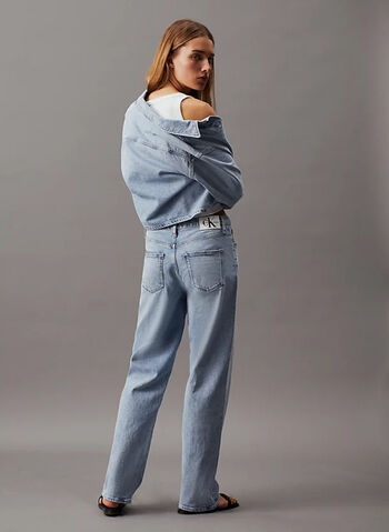 JEANS STRAIGHT LOOSE, 1AA STONE, small