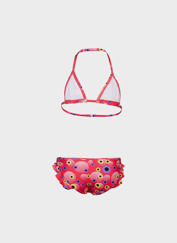 COSTUME BIKINI TRIANGOLO VINTAGE RAGAZZA, 900 ANGURIA MULTI, small