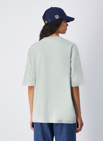 T-SHIRT ICON TONAL OVERSIZE, GS129 SALVIA, small