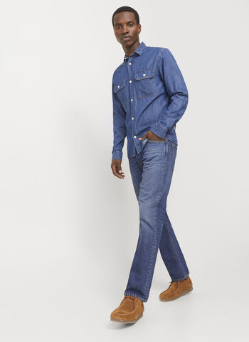 JEANS CHRIS, BLUE DENIM MEDIUM, small