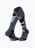 CALZA SKI SLIDE ELITE MERINOS UNISEX, - BLK, thumb
