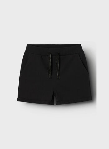 SHORT CON COULISSE IN FRENCH TERRY RAGAZZA, , small