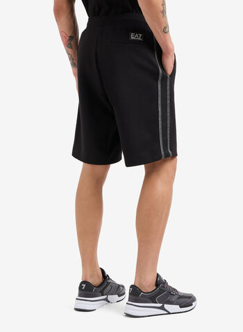 SHORT CON INSERTO LATERALE, UC001 BLK, small
