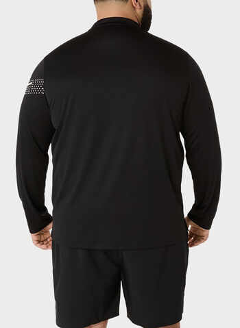 MAGLIA ICON LS 1/2 ZIP, 001 BLK, small