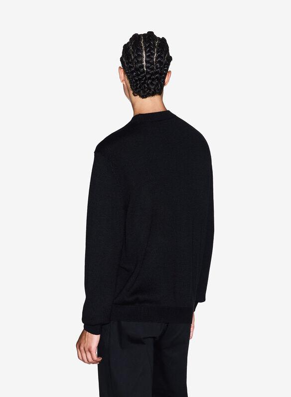 MAGLIONE GIROCOLLO, UC001 BLK, medium