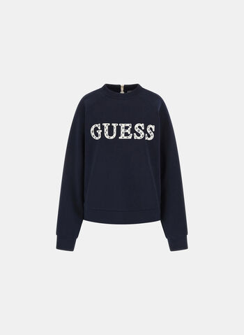 FELPA ANN HALF GIRO SCUBA, A71W NVY, small