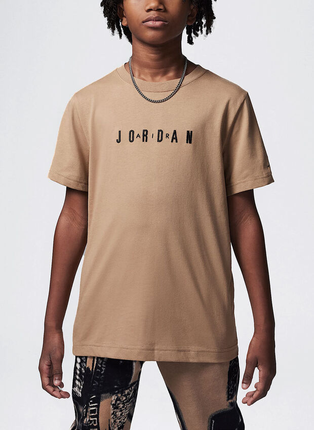 T-SHIRT WORDMARK JORDAN RAGAZZO, J34 DESERT CAMO, large