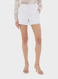 SHORT IN MISTO LINO, G011 WHT, thumb
