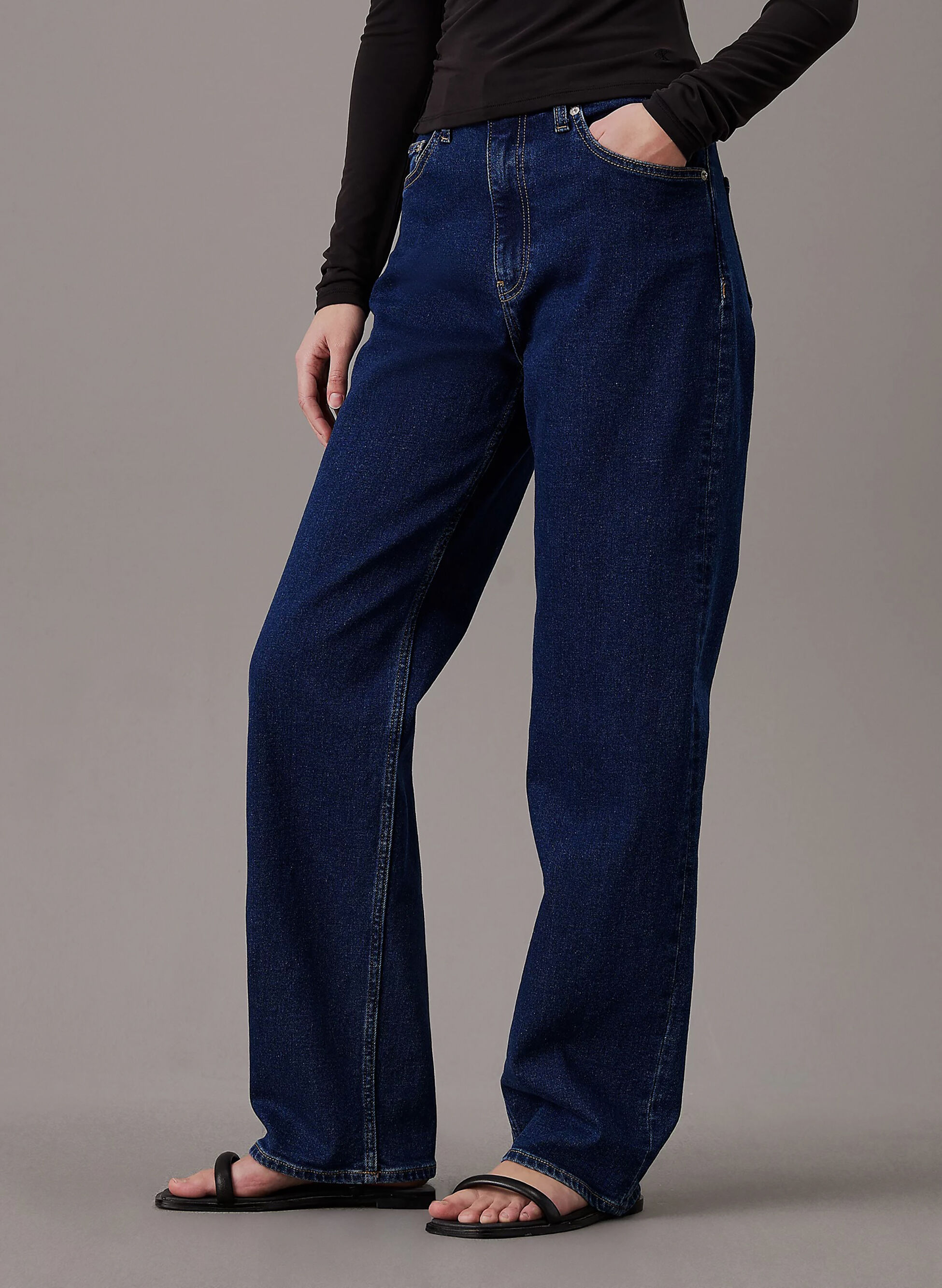 JEANS RELAXED A VITA ALTA 29-30