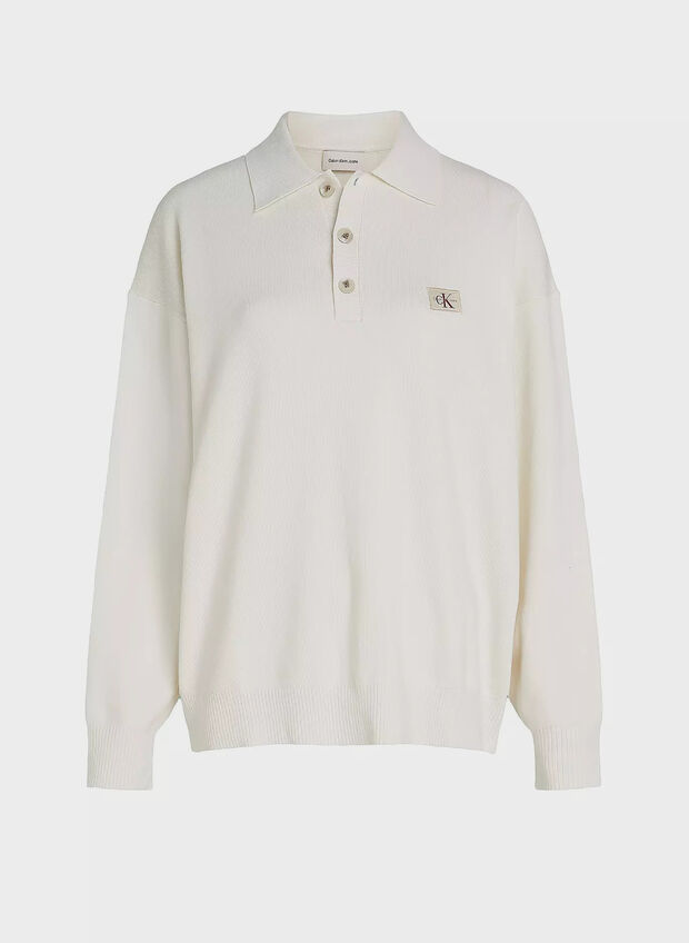 POLO IN MAGLIA, YBI AVORIO, large