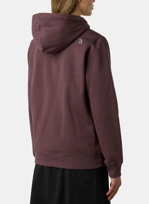 FELPA HOODIE DREW PEAK, BORDEAUX, medium