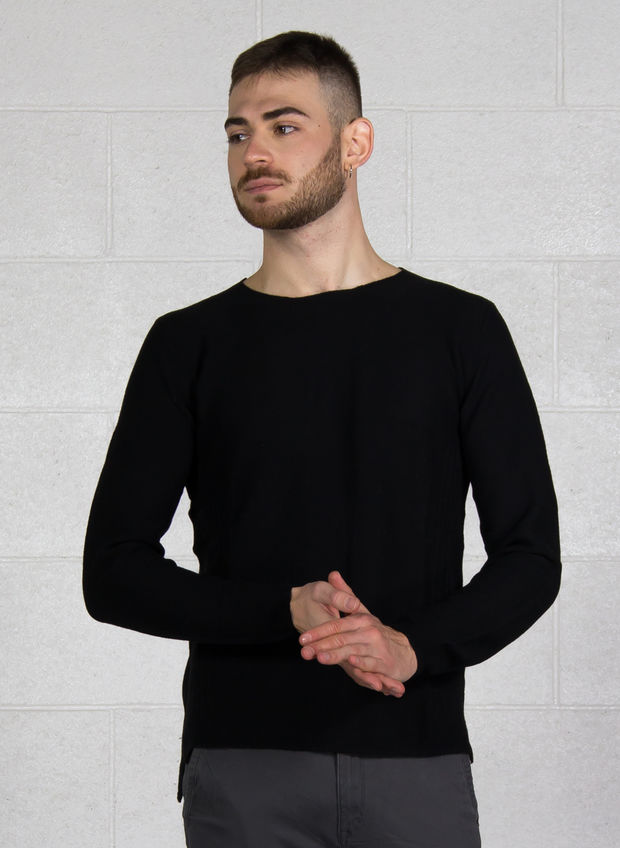 MAGLIONE GIRO LONGER, , large