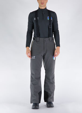 PANTALONE FISI IN TESSUTO PROTECTUM7, 0960 DARK GREY, small