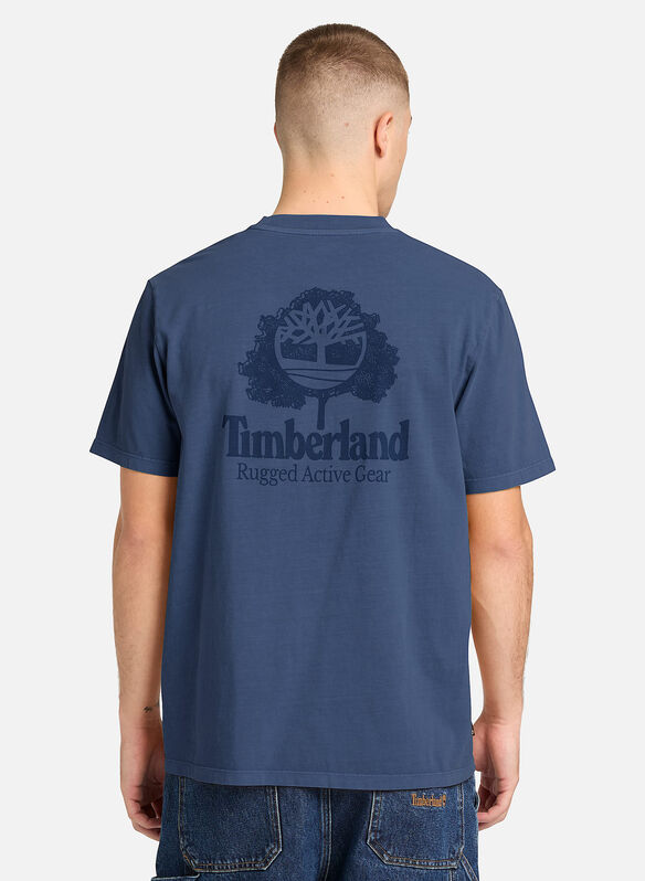 T-SHIRT STONE, - DENIM, medium