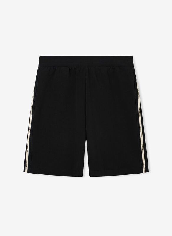 BERMUDA LOGO SERIES IN INTERLOK DI MISTO COTONE, UC001 BLK, medium