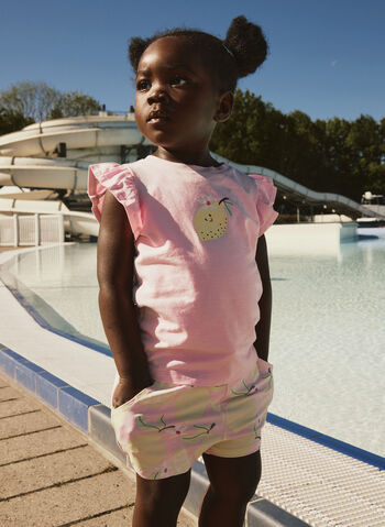 SHORT MINI BAMBINA, PIROUETTE FANT LIMONI, small