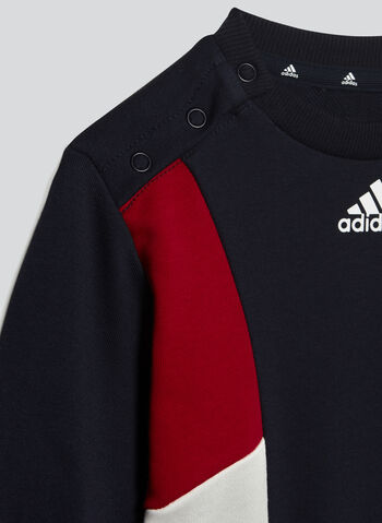 TUTA COLOR BLOCK BIMBO, NVYREDWHT, small