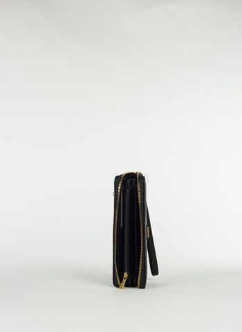 PORTAFOGLIO LARYN ZIP AROUND, BLA BLK, small