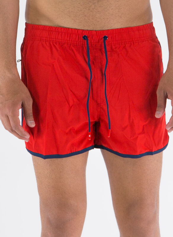 BOXER BEACH KURTY BORDINO, Z RED, medium