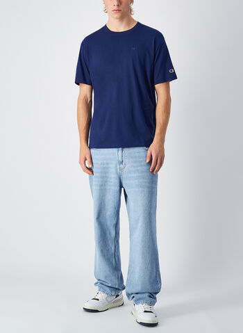 T-SHIRT ICONS TONAL MICRO LOGO, BS567 NVY, small