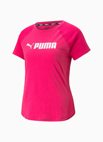 MAGLIA DA TRAINING FIT LOGO, 64 FUXIA, small