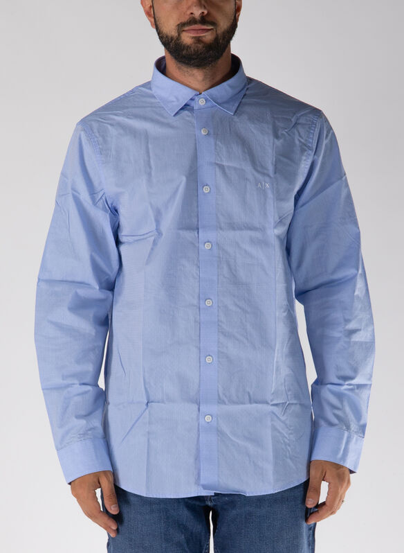 CAMICIA FIL COUPE, FB055 CELESTE, medium