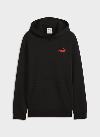 FELPA LAB STORY HOODIE RAGAZZO, 01 BLK, small