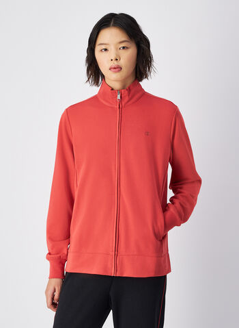 TUTA FULL ZIP EASY, RS068 MATTONEBLK, small