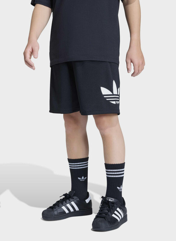 SHORT ORIGINAL ADICOLOR MESH RAGAZZO, - BLK, medium