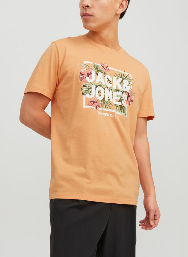 T-SHIRT BECS, PUMPKIN ORANGE, large