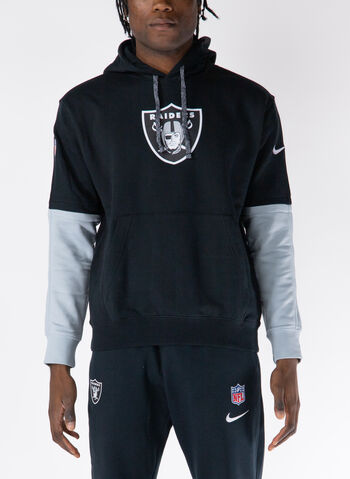 FELPA HOODIE NFL RAIDERS, BLK, small