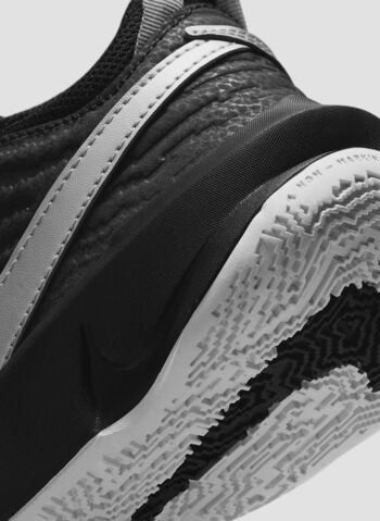 SCARPA TEAM HUSTLE D 10 BASKET RAGAZZO, 004BLKSIL, small