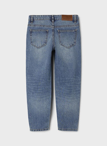 JEANS SILAS RAGAZZO, DARK BLUE DENIM DARK BLUE DENIM, small